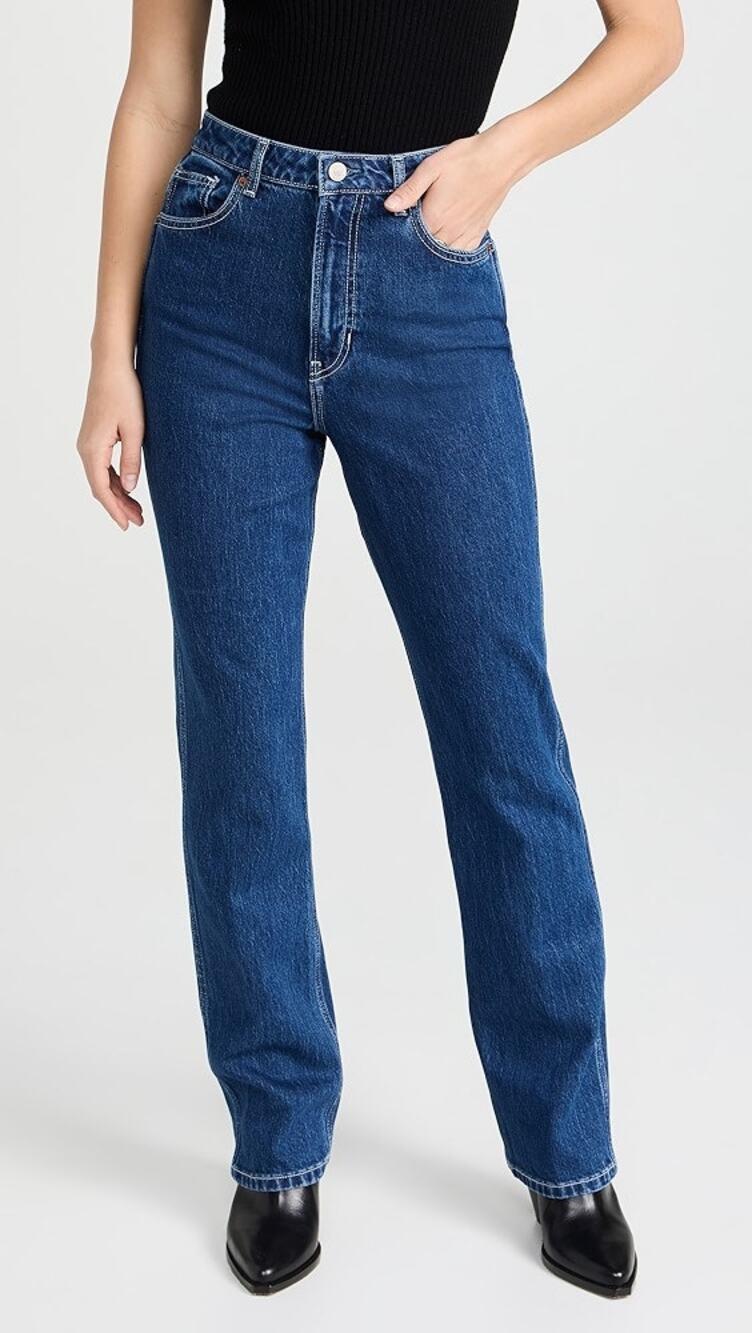 ✨ Reformation Pamela Ultra High Rise Straight Jeans Wallis 30 ✨